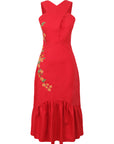 AVORA DRESS IN RED