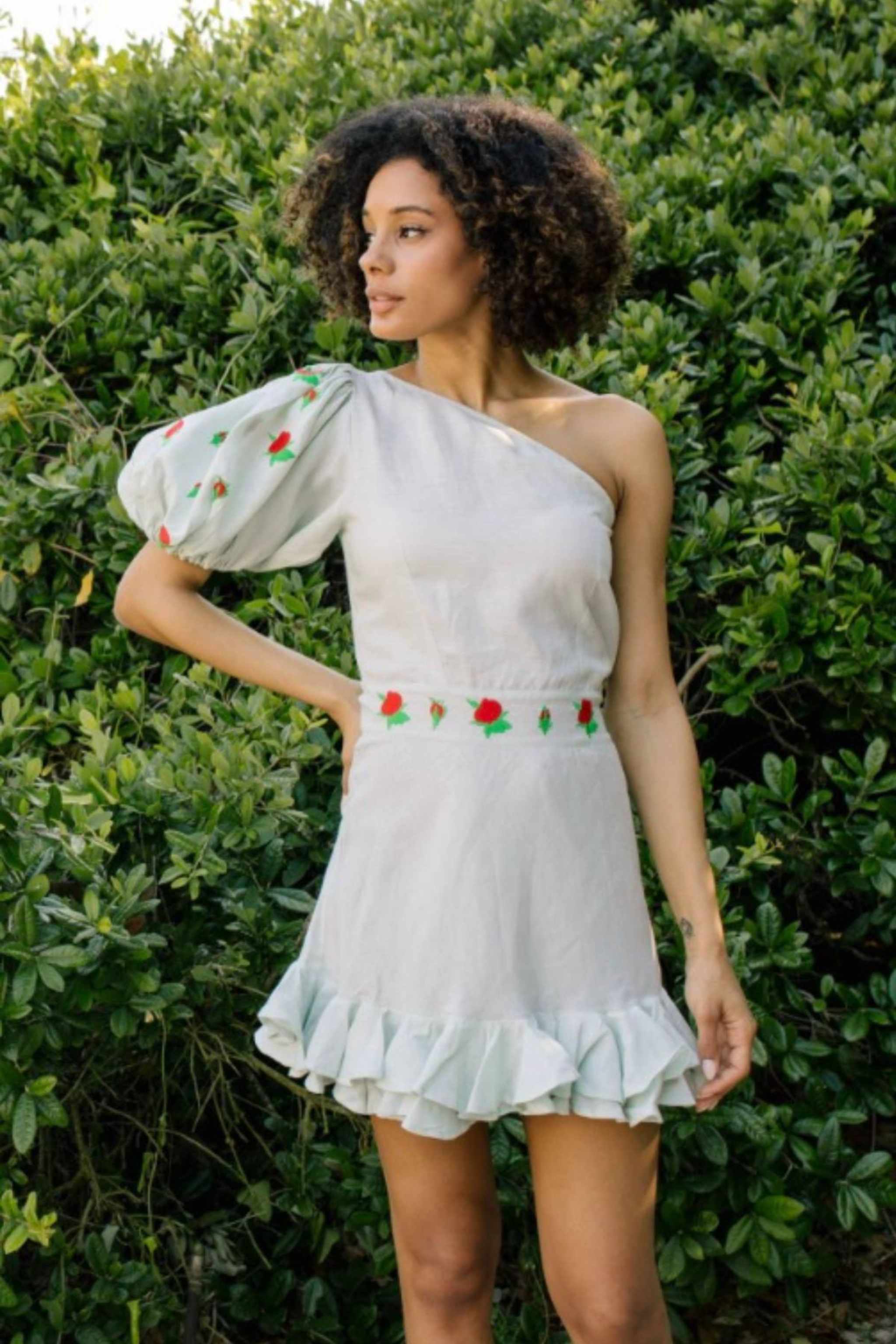 flame mini dress Fanm Mon