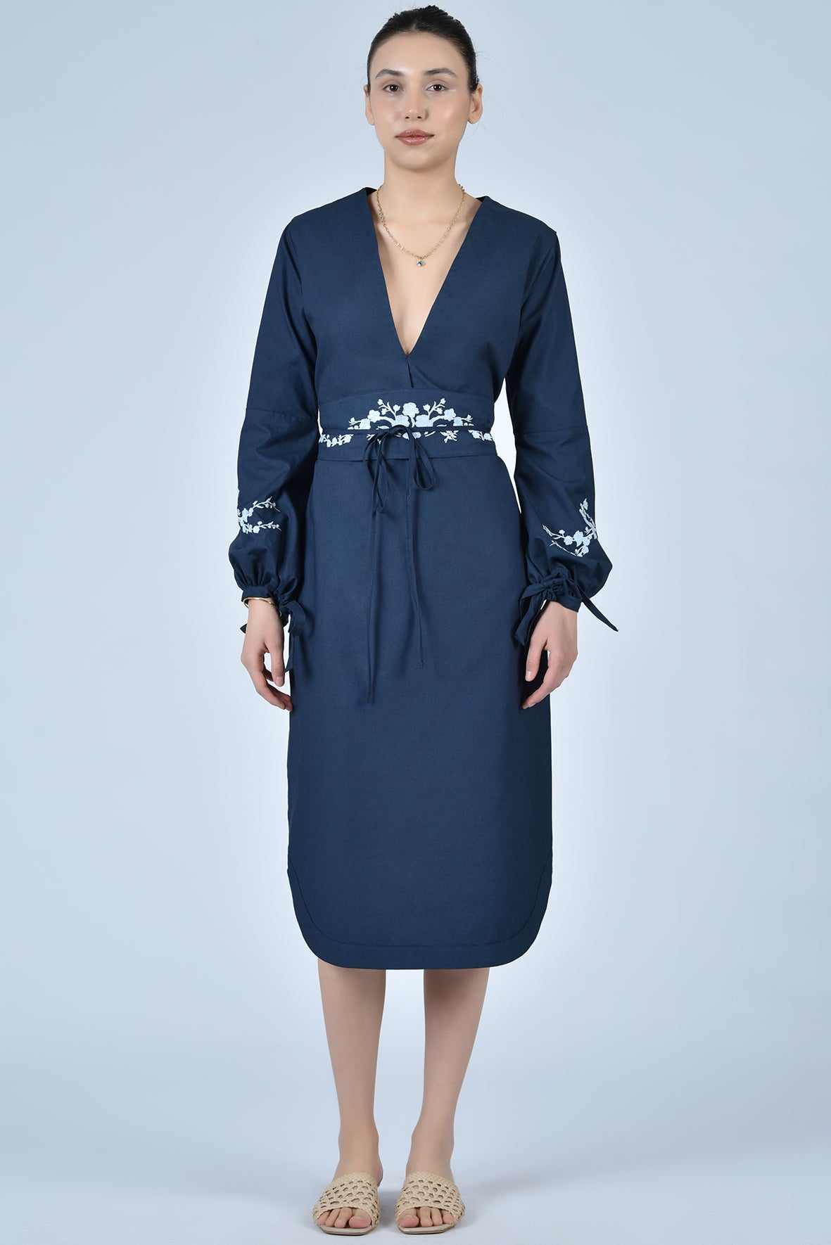 fanm mon blue dress FANM MON