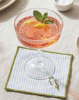 LILY OF THE VALLEY COCKTAIL NAPKINS (Set of 4)