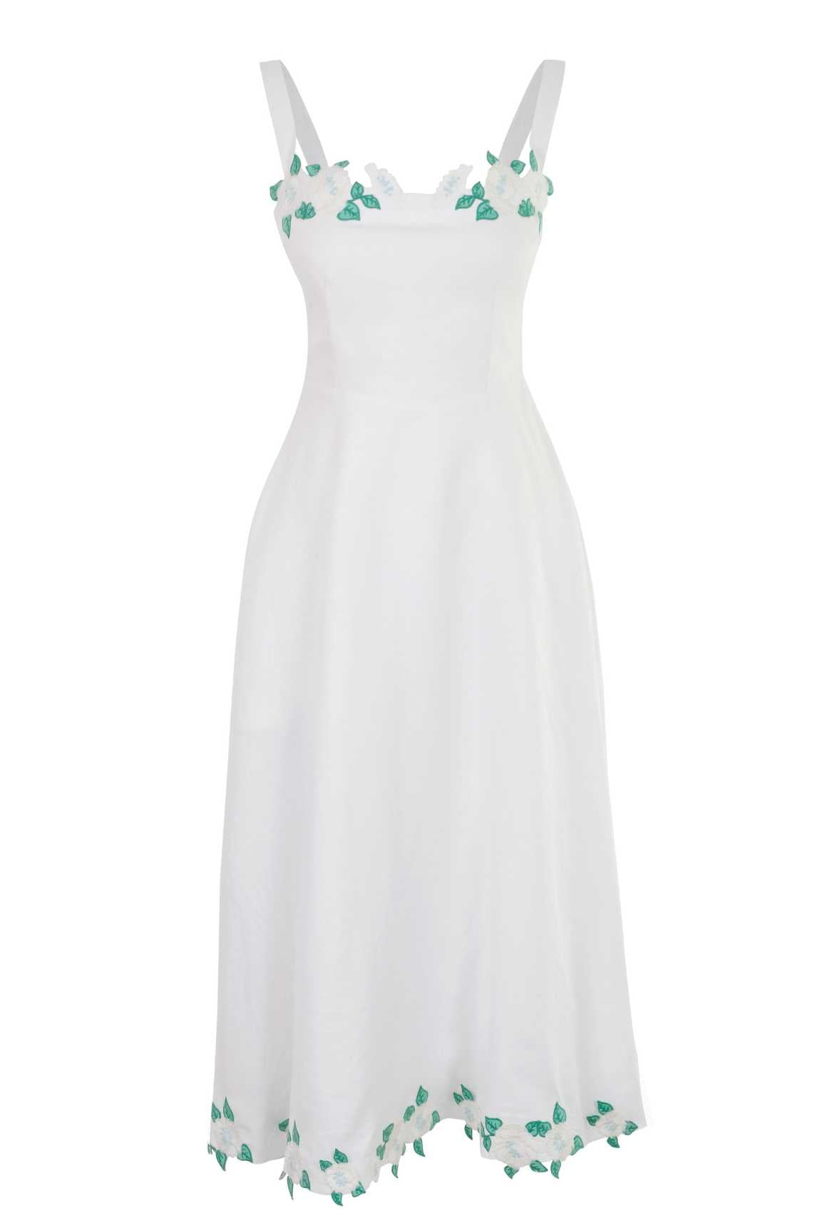 FANM MON | CARLISTA DRESS (Fanm MON x OTM) XXS / White FANM MON | CARLISTA DRESS (Fanm MON x OTM) XXS / White