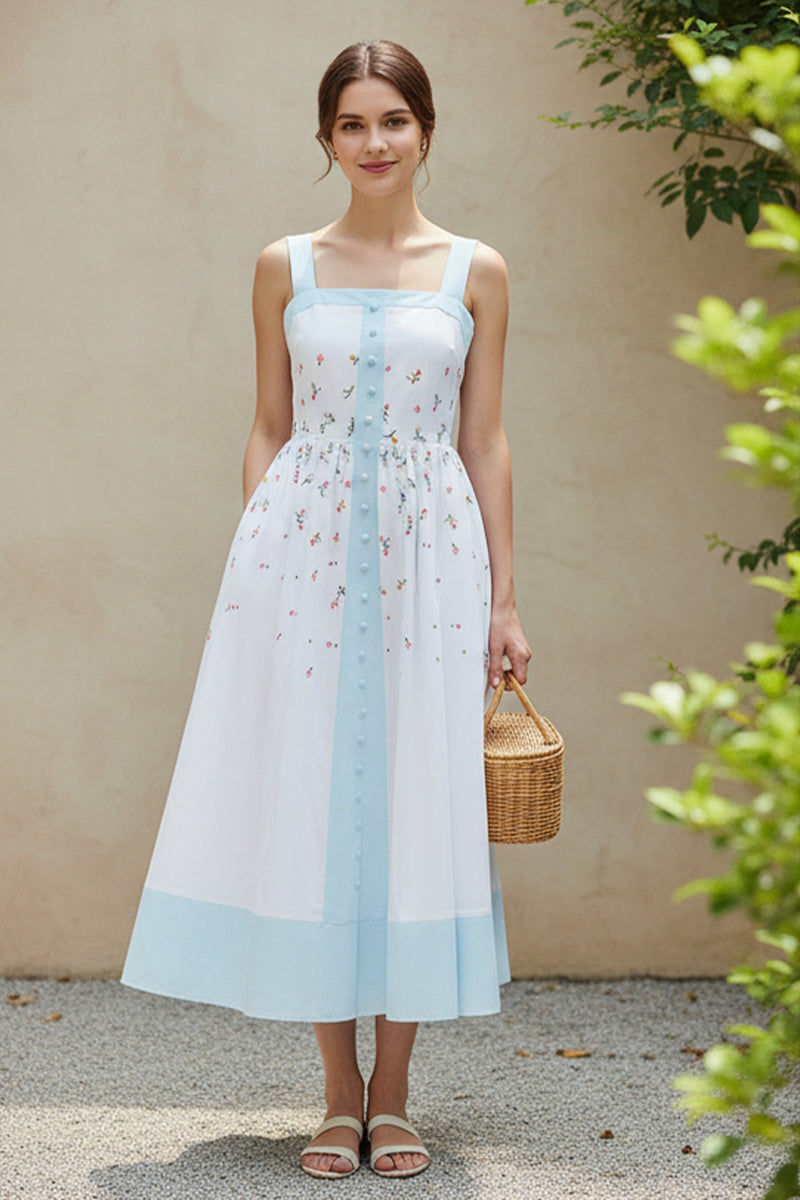 ROSITA DRESS | FANM MON XXS / Spring Blues