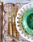 GINGHAM DINNER NAPKINS (Set of 4)