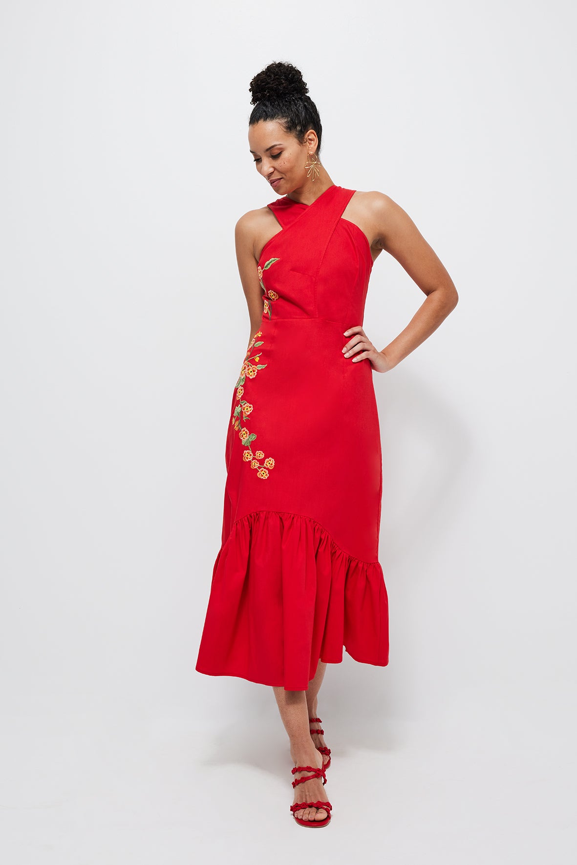 Fanm Mon Amaracia Dress in Red