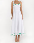 Fanm Mon x OTM Carlista Midi White Dress