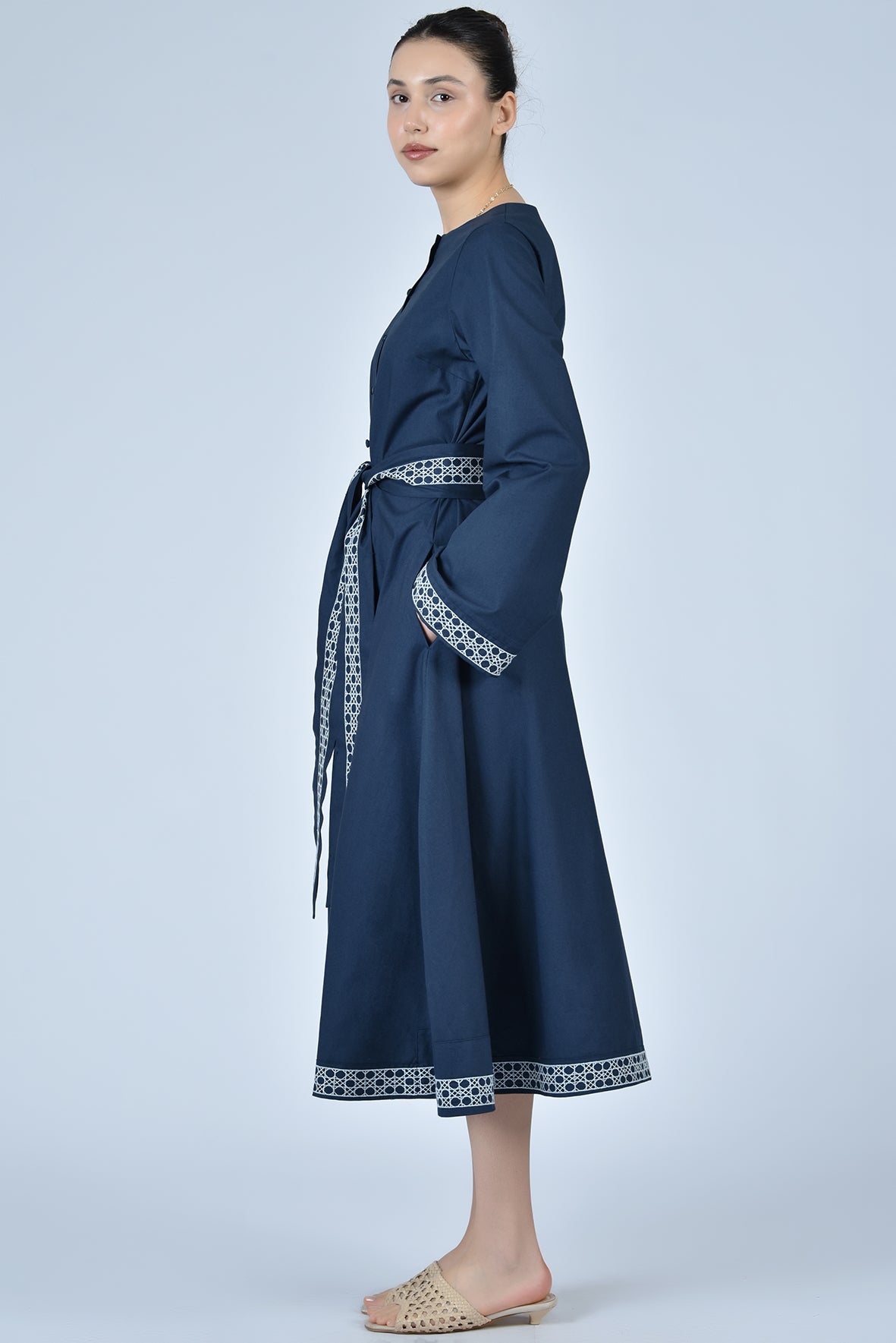 FANM MON JAMA DRESS XXL / Teal FANM MON JAMA DRESS XXL / Teal