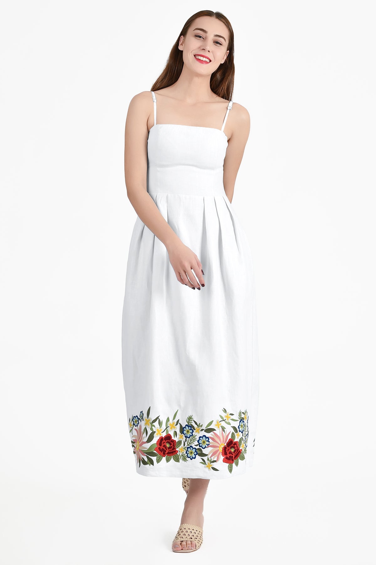 Ivy Dress In White