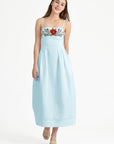 Loadis Dress in Light Lagoon