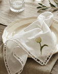 TULIP DINNER NAPKINS (SET OF 4)