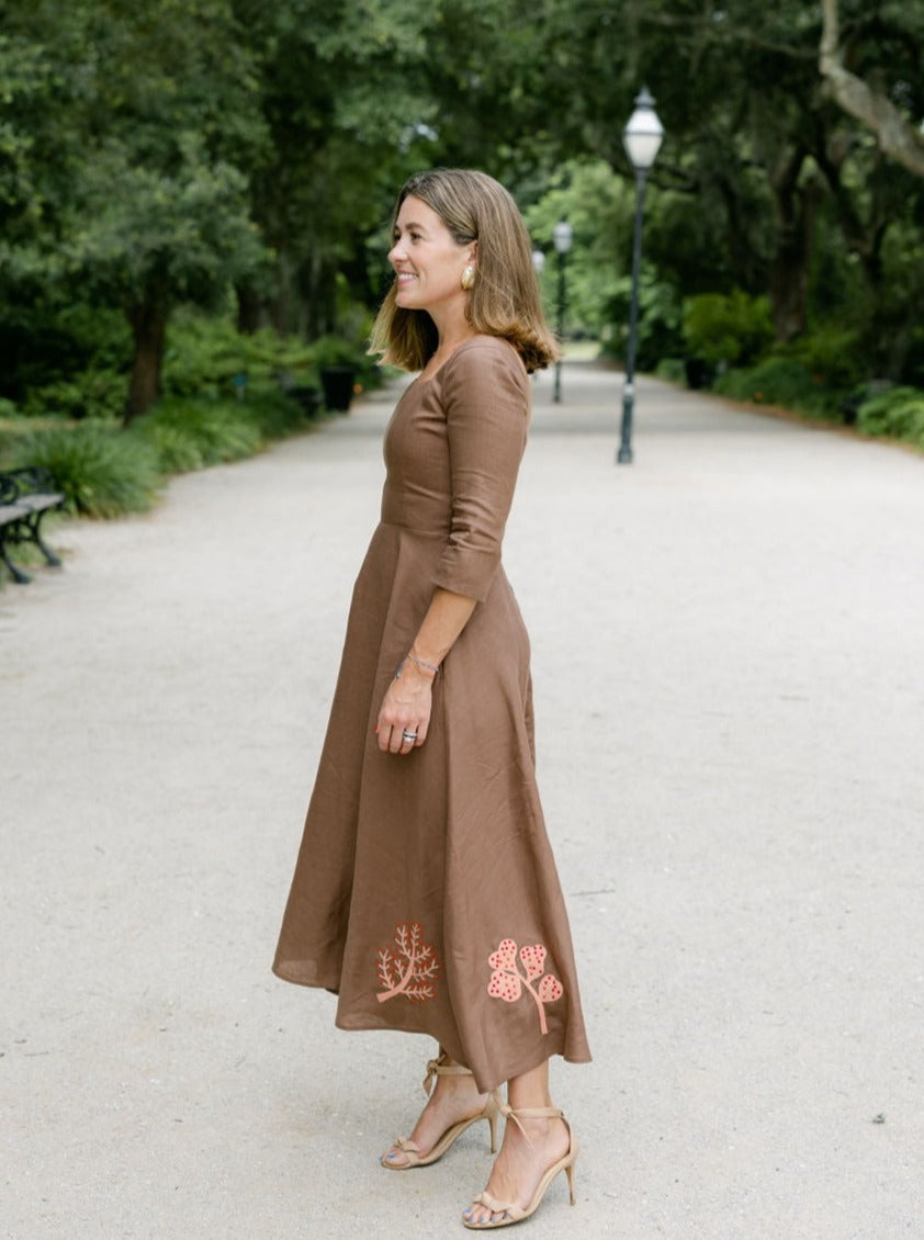 COCO DRESS | Fanm Mon x Liz Adams Collaboration XXS / Geranium Pink COCO DRESS | Fanm Mon x Liz Adams Collaboration XXS / Geranium Pink