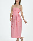 Side View of the Fanm Mon x Liz Adams Collaboration Emily Dress