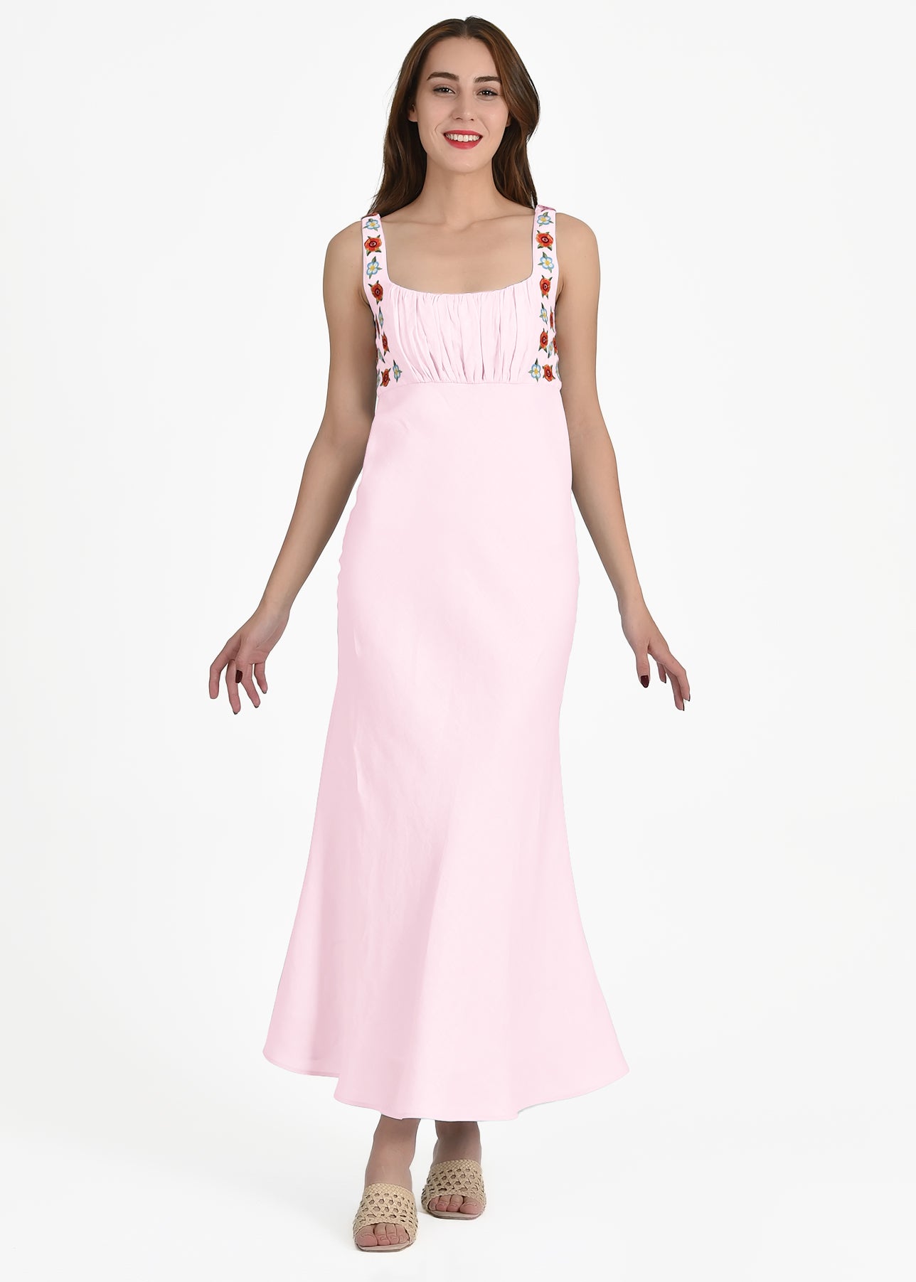 Lulu Dress in Light Pink