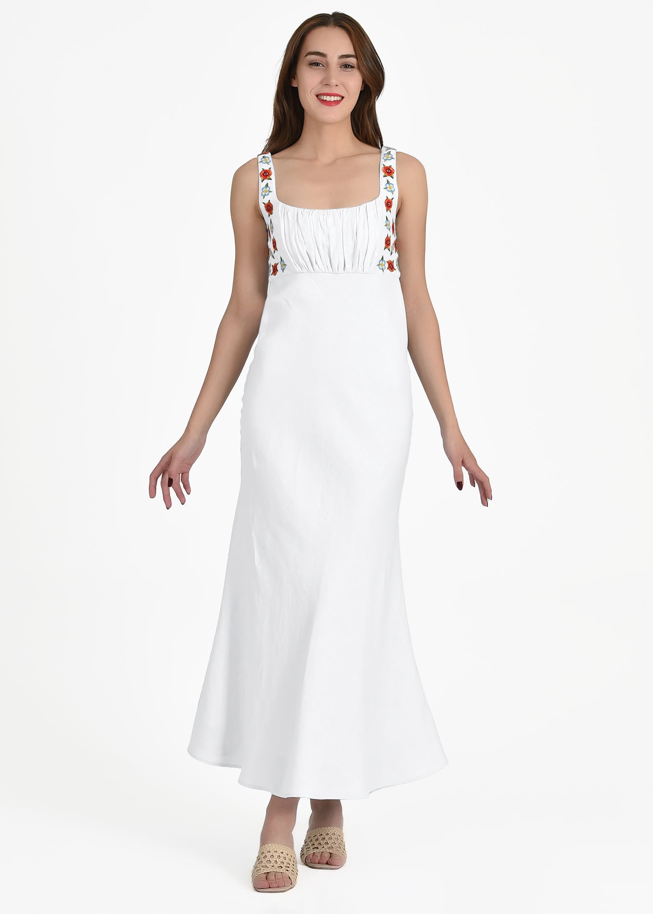 Lulu Dress In White