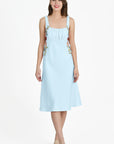 Margaret Dress in Light Lagoon 100% Cotton