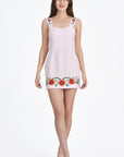Mersin Dress without Bow in Light Pink