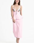 Mirelle Dress in Light Pink