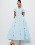 Nilgun Dress in Light Lagoon
