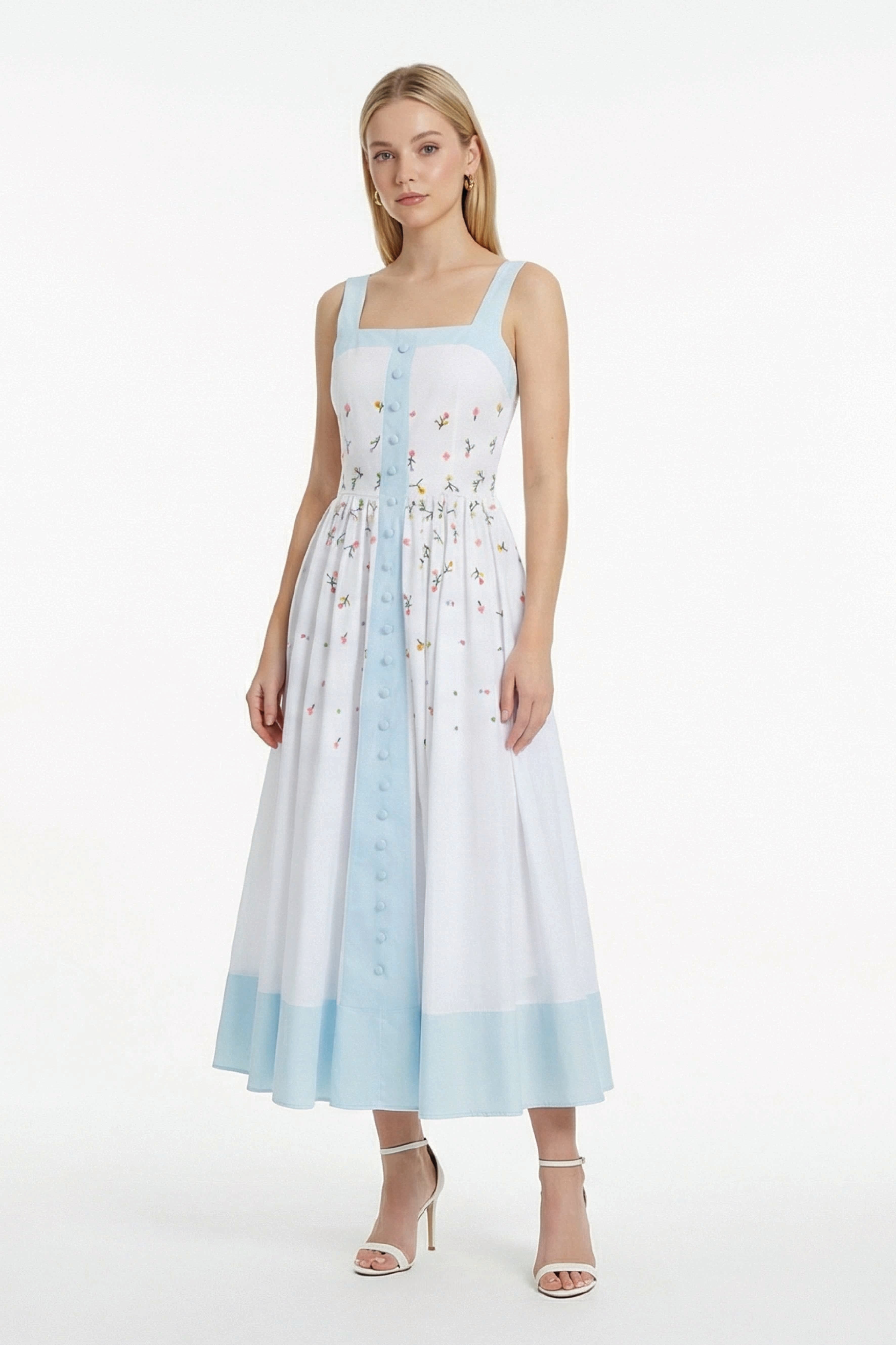 ROSITA DRESS | FANM MON XXS / Spring Blues