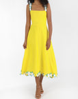 Fanm Mon x OTM Sasha Dress in Bright Yellow bridesmaids favorite