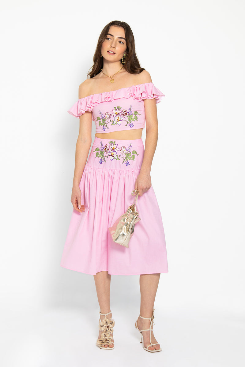 【美品】AMOMMA アモマ TOPS & FLARE SKIRT SET ULVIYE SKIRT SET | FANM MON