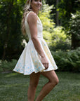 Fanm Mon x Kta Caroline Mini Dress Model:Keely Comstock photography: Rachel Mcginn Photography