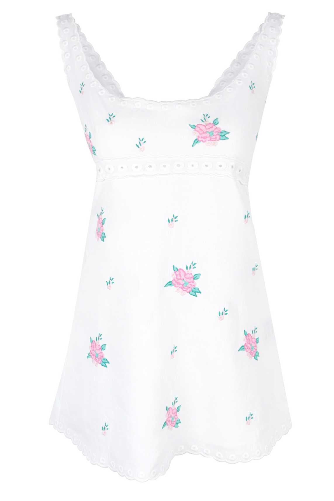 Alivia Mini Dress | Fanm Mon x Over The Moon S / White Alivia Mini Dress | Fanm Mon x Over The Moon S / White