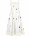 Fanm Mon x OTM Brooke Dress in Ivory