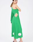 Narma Dress (Wanga Collection) Side View showcasing the side cutout.