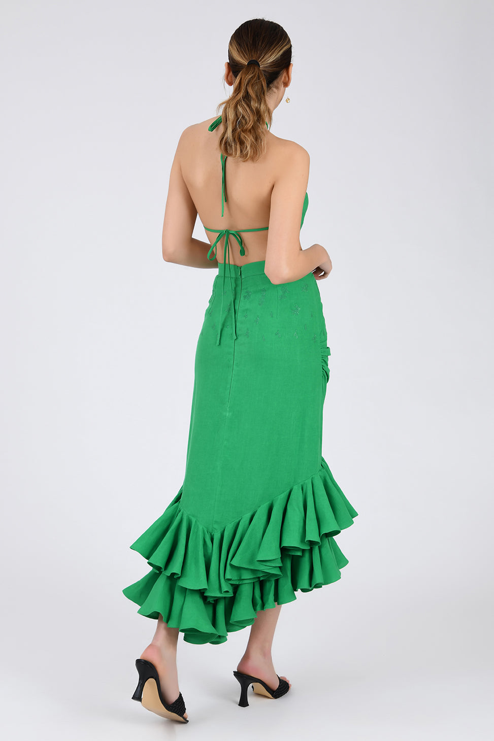 Simbi Lili Skirt Set Back VIew