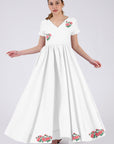 Artem Dress in White