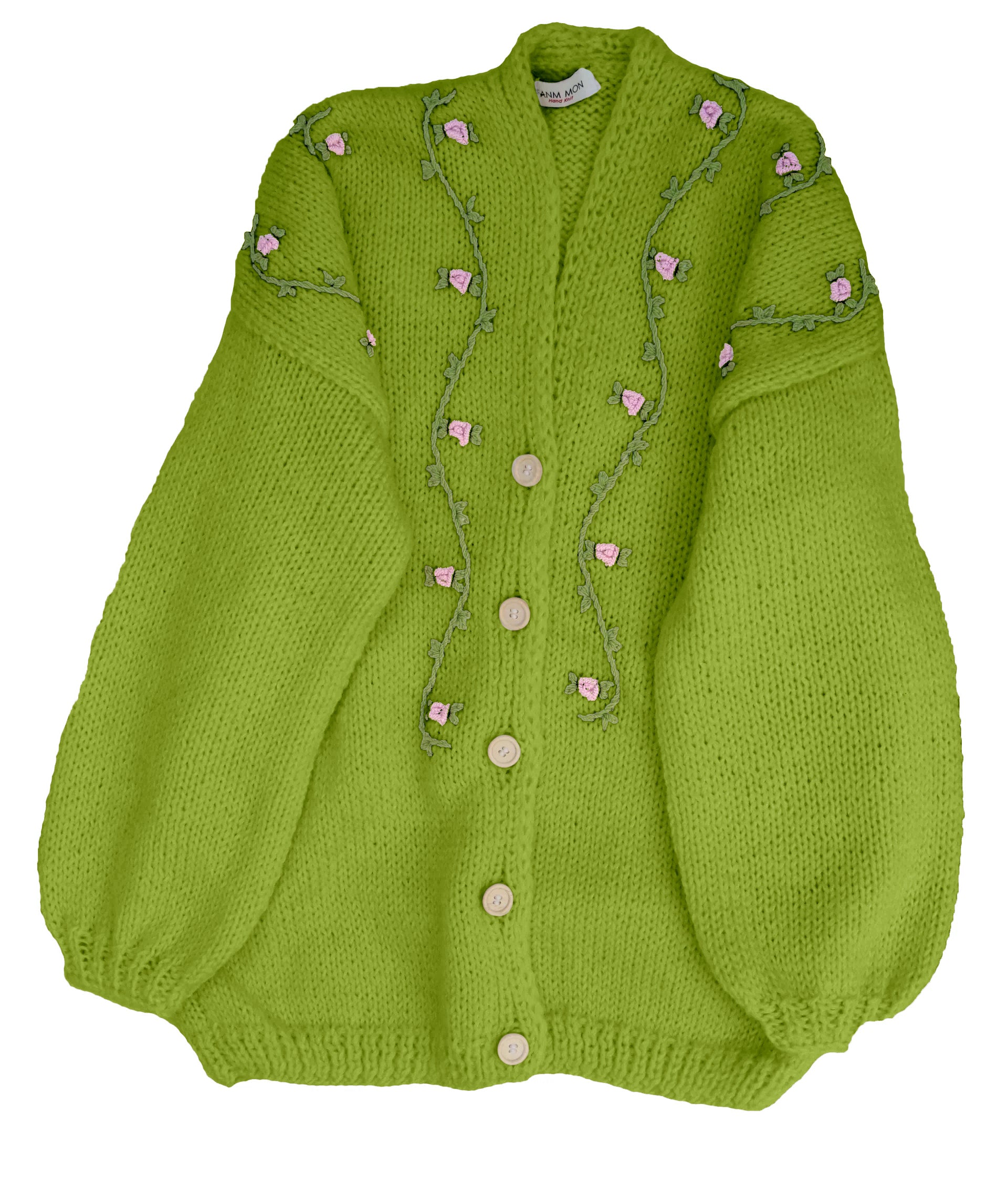 23SS glamb Fuzzy Flower Cardigan Ｌ 230810mm.64.jpg.jpg