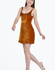 SIBEL MINI VELVET DRESS