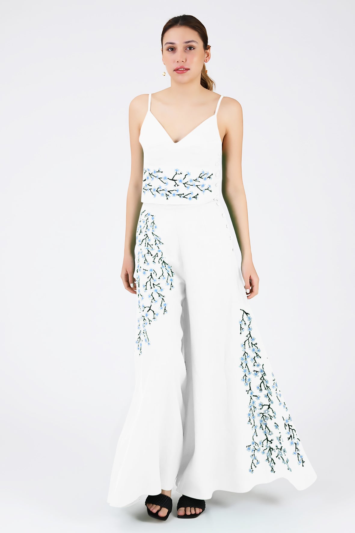 Passion Pant Set In White