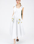 Nilen Dress (Wanga Collection) in White