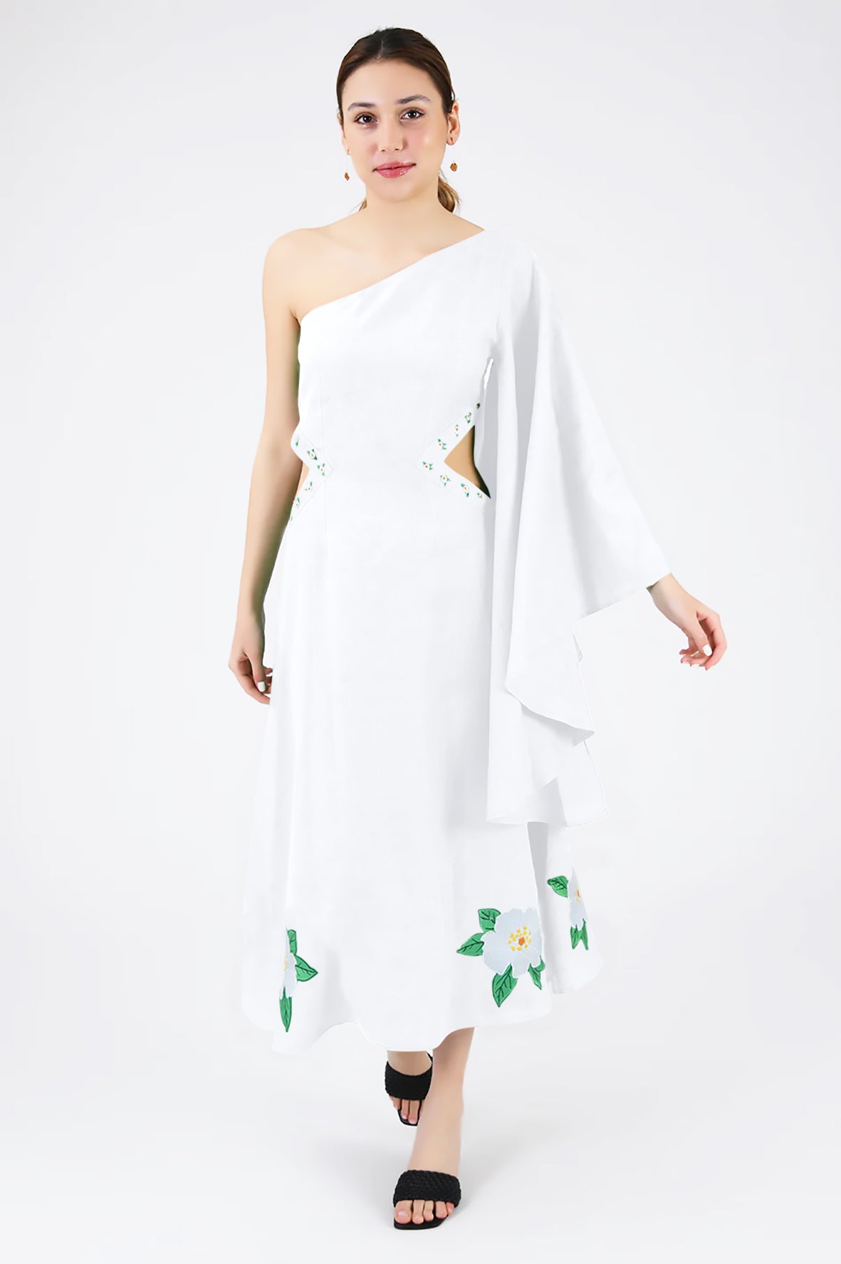 Narma Dress (Wanga Collection) in White