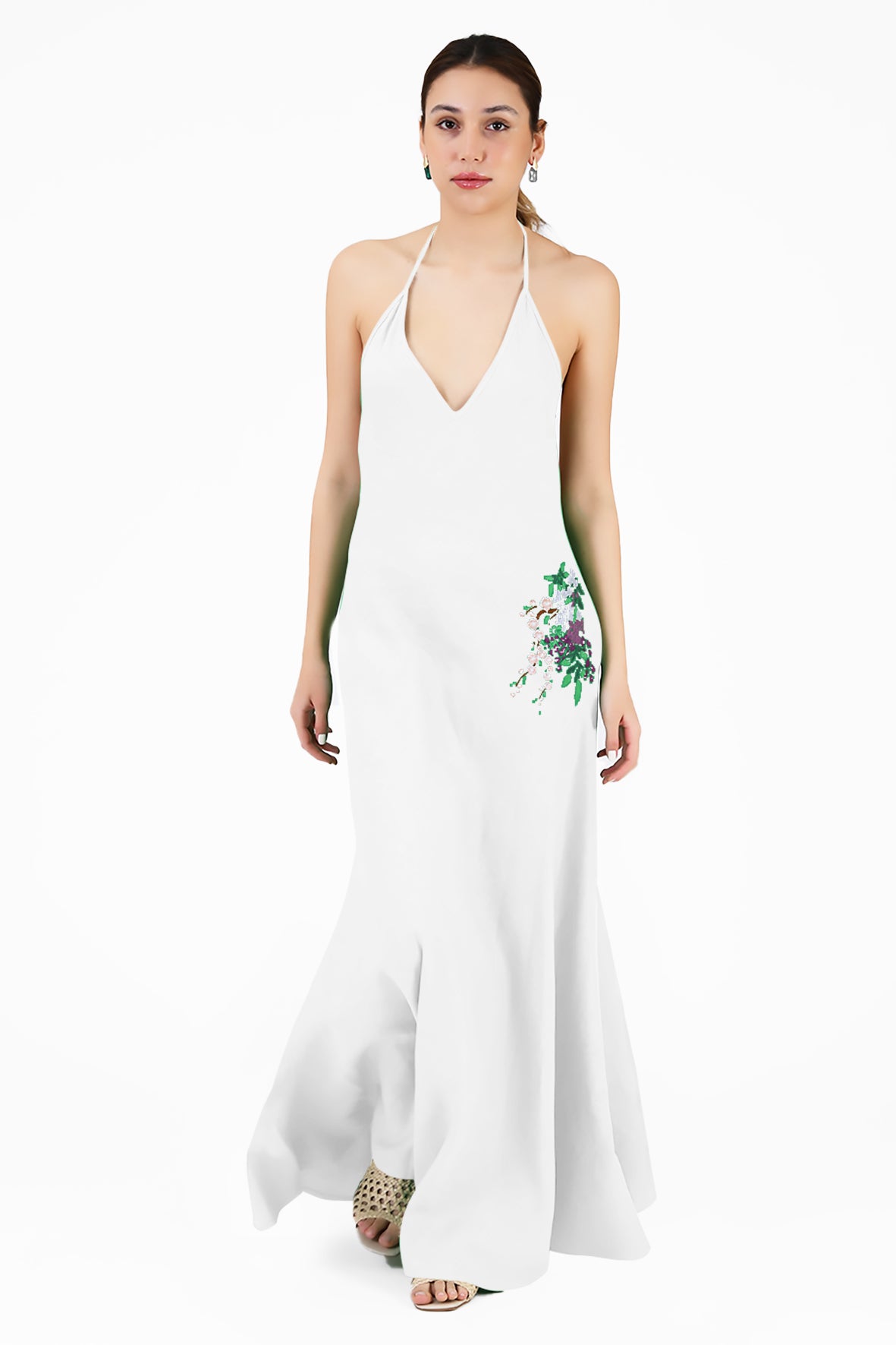 Victoria Maxi Dress From the Wanga Collection In White