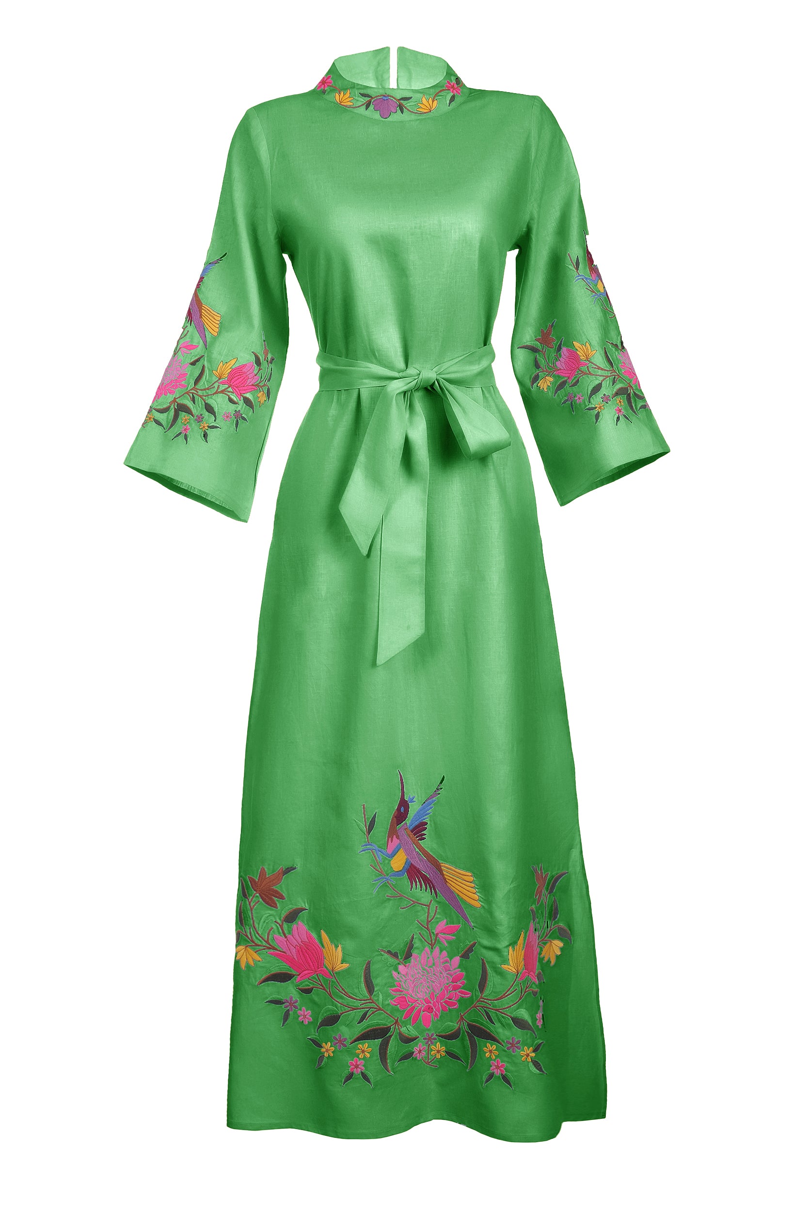 fanm mon green dress Demi Evening Bag
