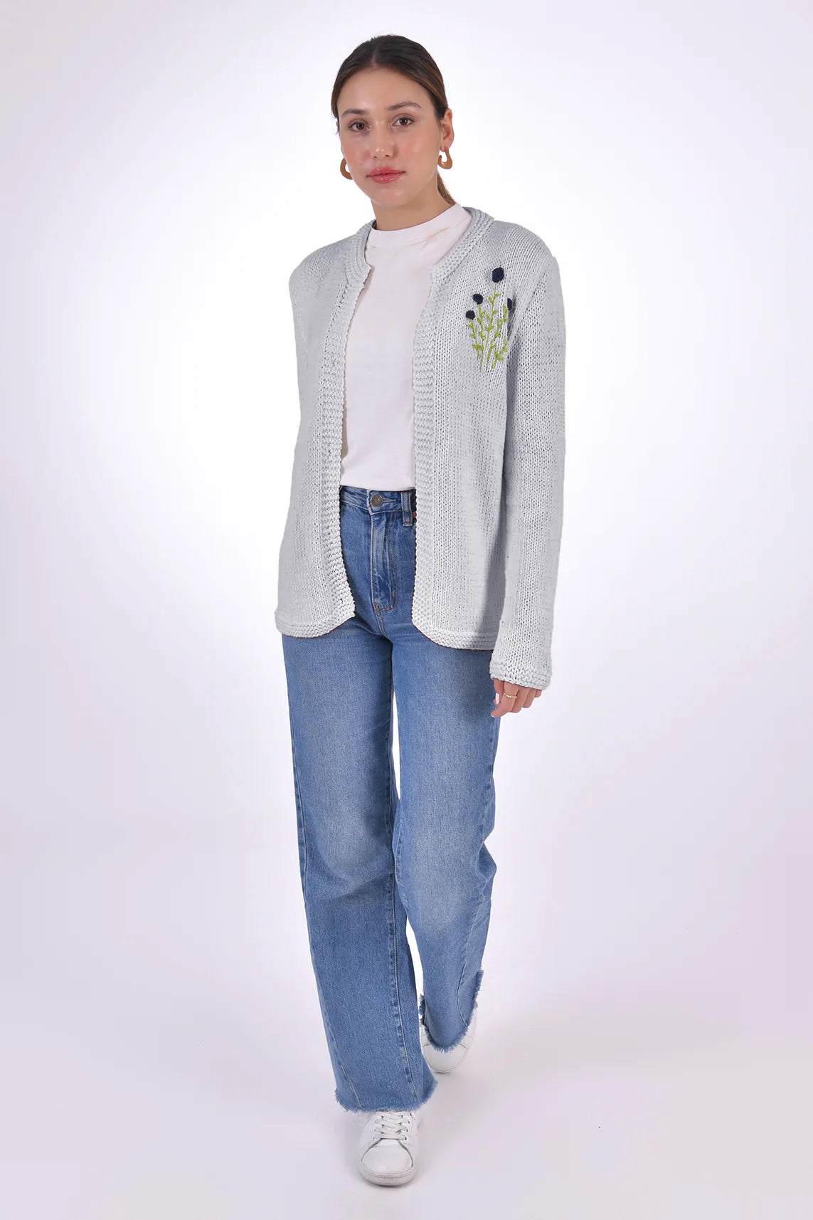 KRASIVA Cotton Cardigan