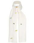 WILD FLOWERS ROSE BLOOM Cotton Scarf