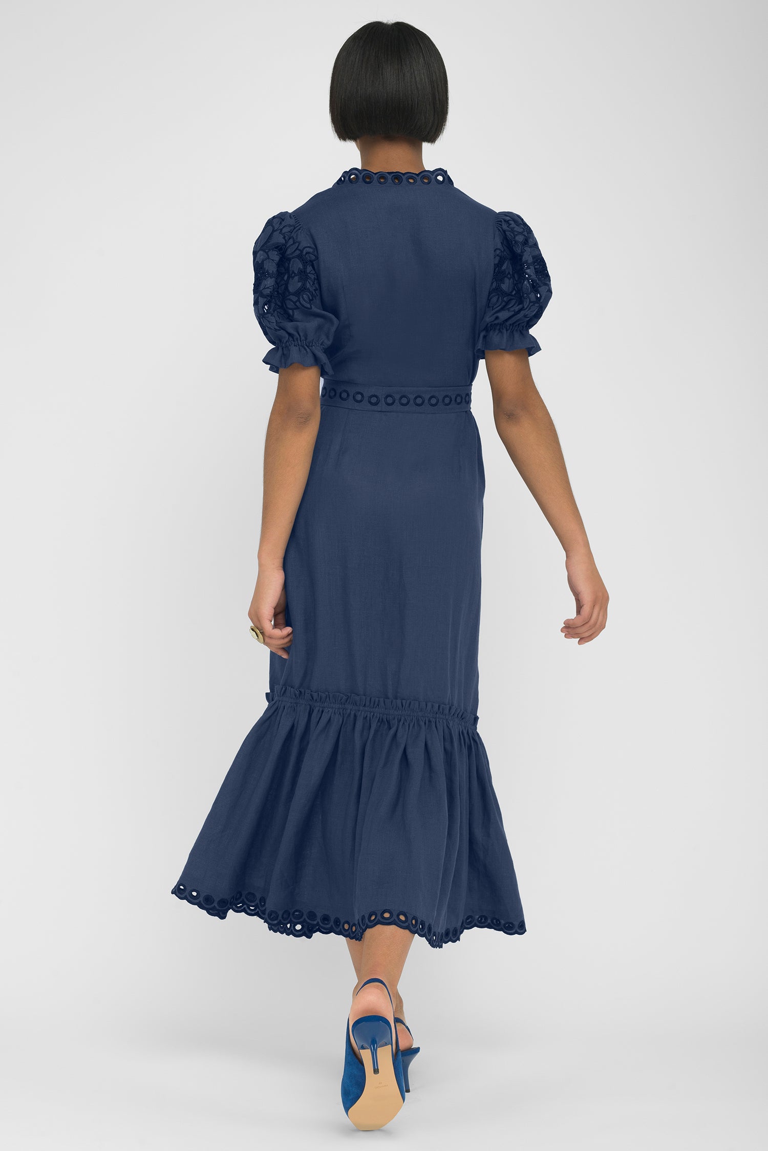 FANM MON | CIDE DRESS S / Indigo Blue FANM MON | CIDE DRESS S / Indigo Blue