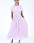 Zambak Dress In Lilac
