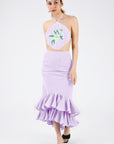 Simbi Lili Skirt Set in Lilac