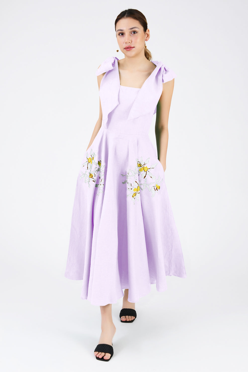Nilen Dress (Wanga Collection) in Lilac