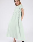 Valencia Dress in Mint Green by Fanm Mon