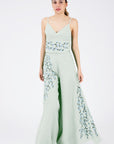 Passion Pant Set In Mint Green