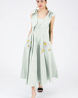 Nilen Dress (Wanga Collection) in Mint Green