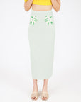 Arina Skirt (Wanga Collection) in Mint Green