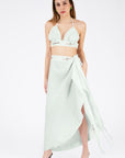 Imen Skirt Set In Mint Green