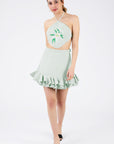Simbi Thrill Skirt in Mint Green