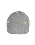 WINTER BLOOM PINK ROSE Cotton Beanie Hat